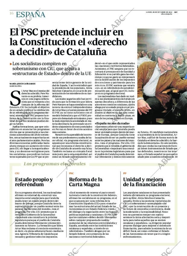ABC MADRID 29-10-2012 página 16
