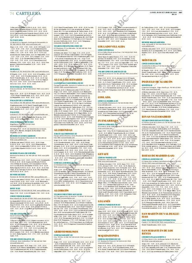 ABC MADRID 29-10-2012 página 74