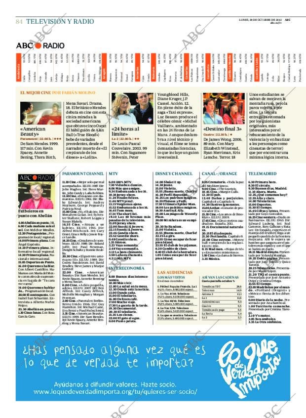 ABC MADRID 29-10-2012 página 84