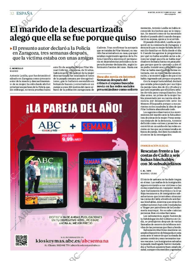 ABC MADRID 30-10-2012 página 32