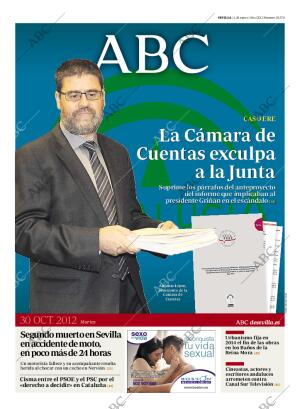 ABC SEVILLA 30-10-2012 página 1