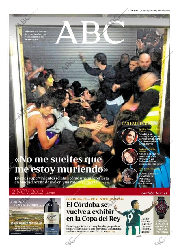 ABC CORDOBA 02-11-2012 página 1