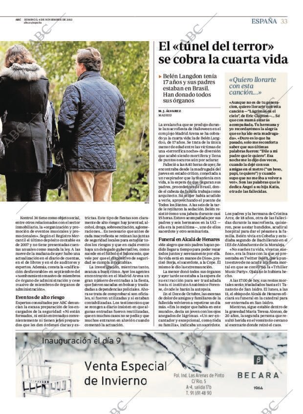 ABC MADRID 04-11-2012 página 33