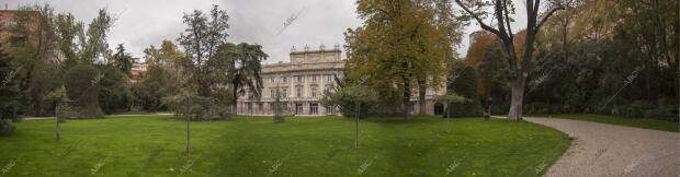 Fachada del Palacio de Liria