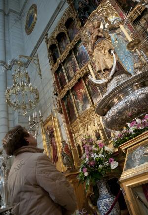 Reportaje en el Museo Catedral de Madrid sobre la Virgen de la Almudena