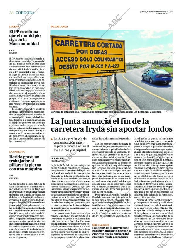 ABC CORDOBA 08-11-2012 página 38