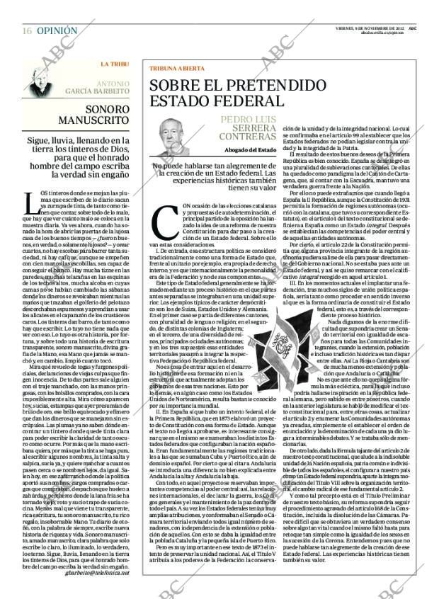 ABC SEVILLA 09-11-2012 página 16