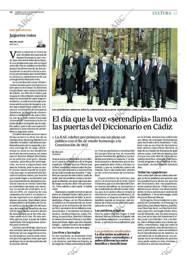 ABC SEVILLA 09-11-2012 página 61