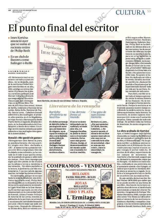 ABC MADRID 15-11-2012 página 59