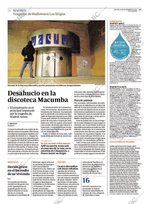 ABC MADRID 15-11-2012 página 66