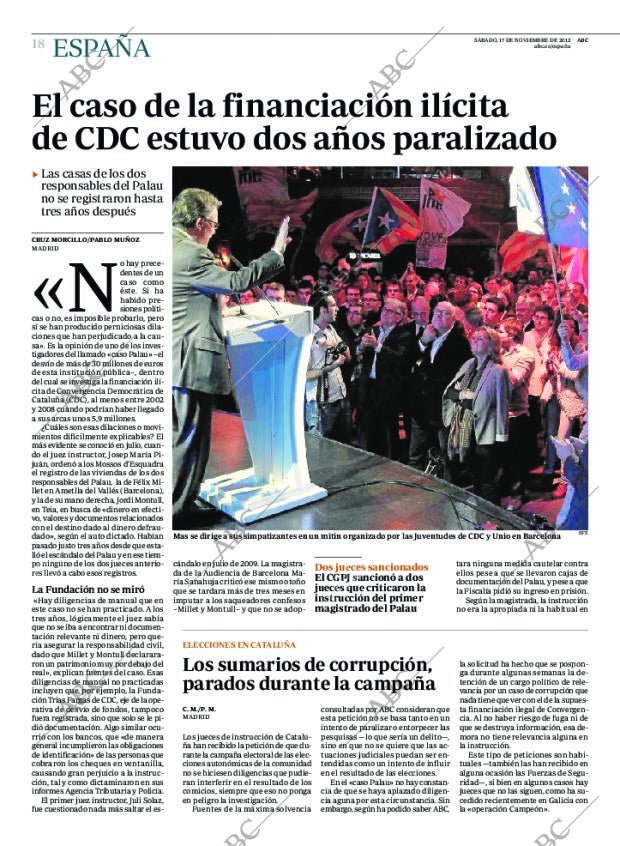 ABC MADRID 17-11-2012 página 22