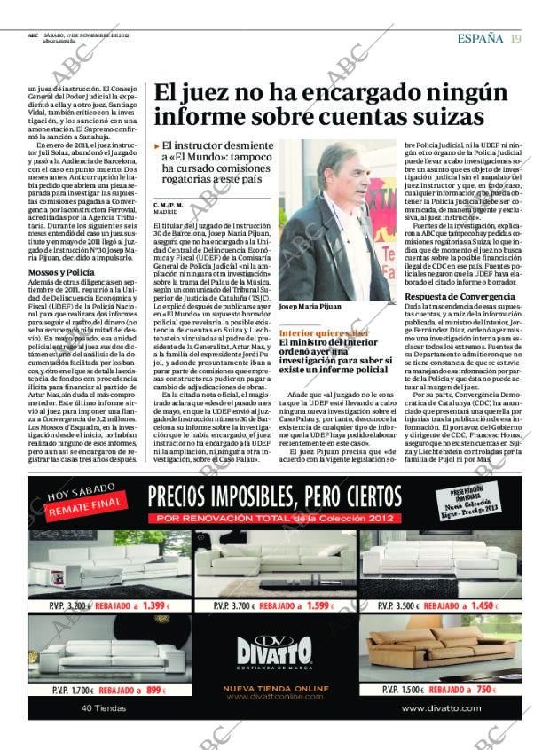 ABC MADRID 17-11-2012 página 23