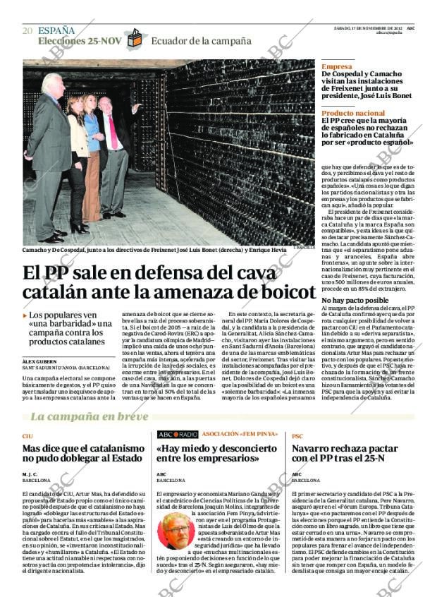 ABC MADRID 17-11-2012 página 24