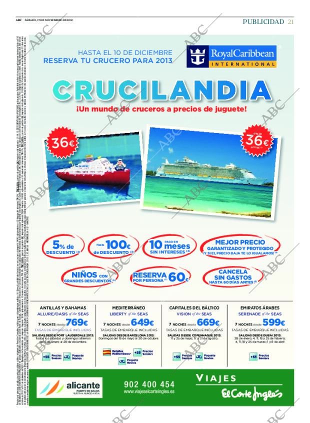 ABC MADRID 17-11-2012 página 25