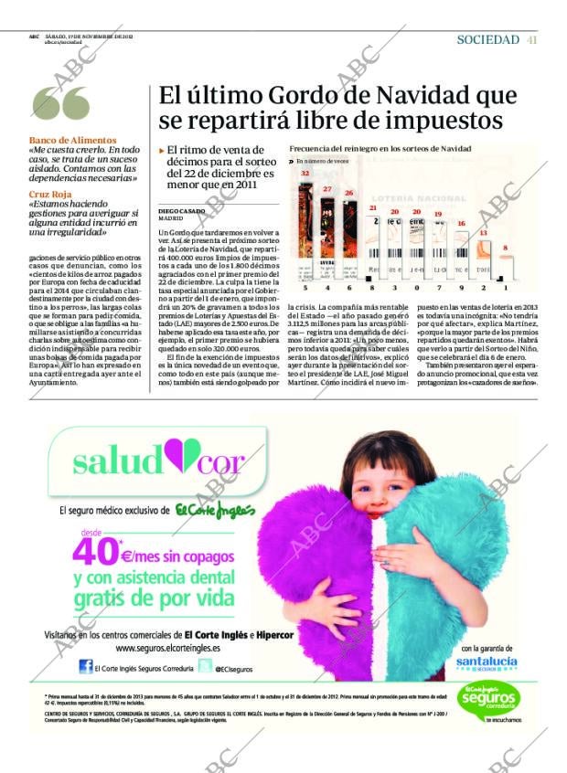 ABC MADRID 17-11-2012 página 45