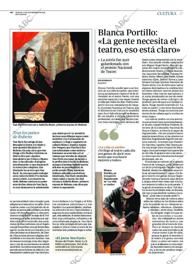 ABC MADRID 17-11-2012 página 51