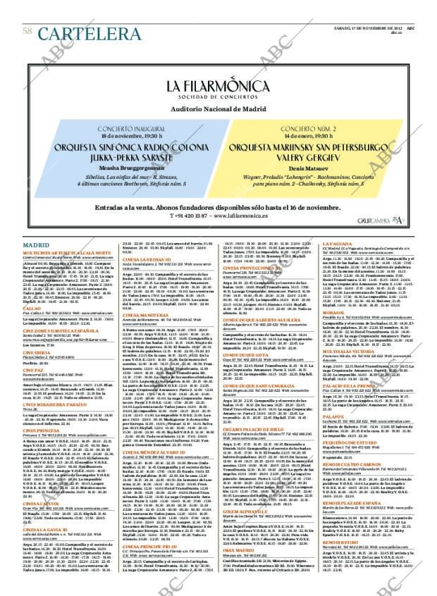 ABC MADRID 17-11-2012 página 62