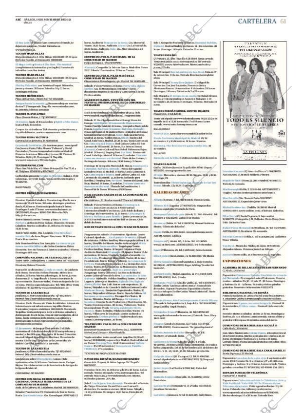 ABC MADRID 17-11-2012 página 65