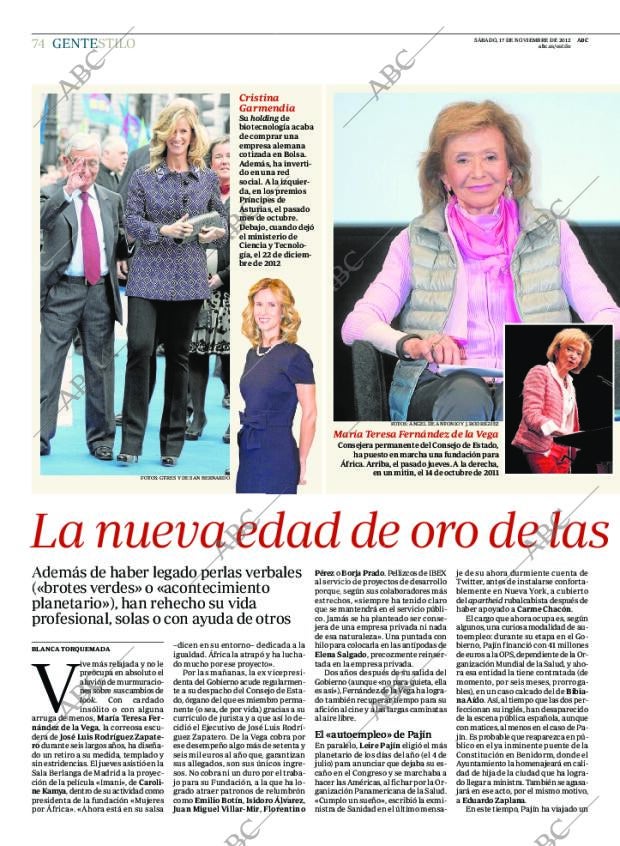 ABC MADRID 17-11-2012 página 78