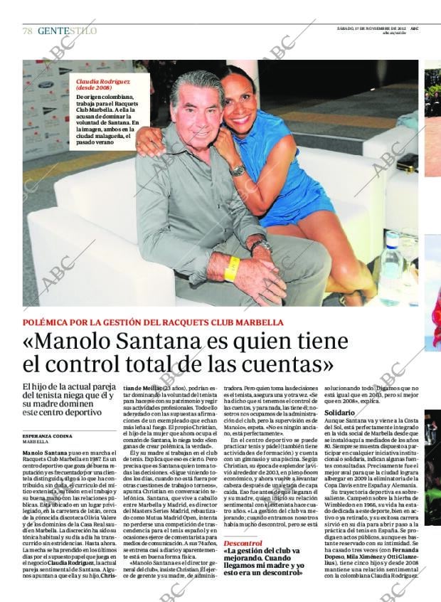 ABC MADRID 17-11-2012 página 82