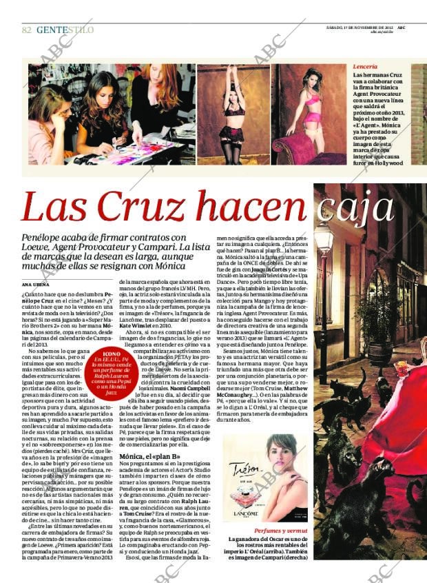 ABC MADRID 17-11-2012 página 86
