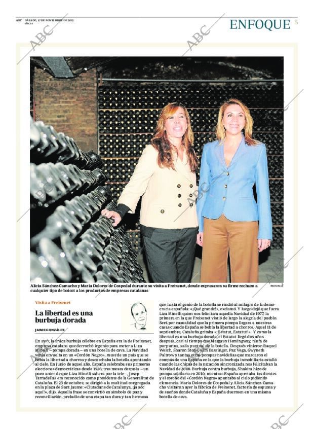 ABC MADRID 17-11-2012 página 9