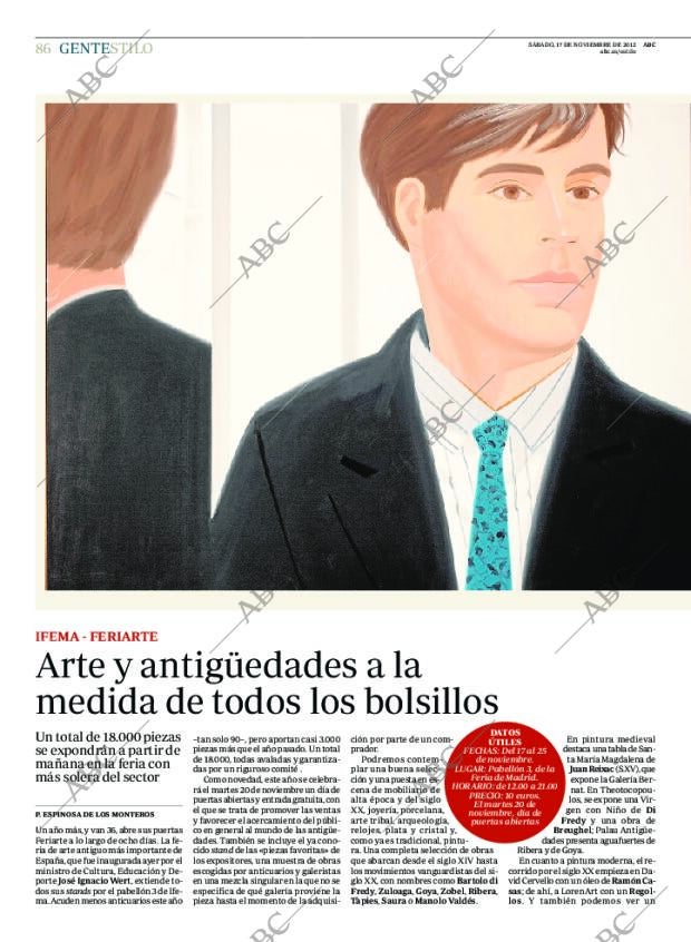 ABC MADRID 17-11-2012 página 90