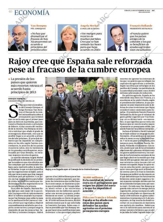 ABC MADRID 24-11-2012 página 42