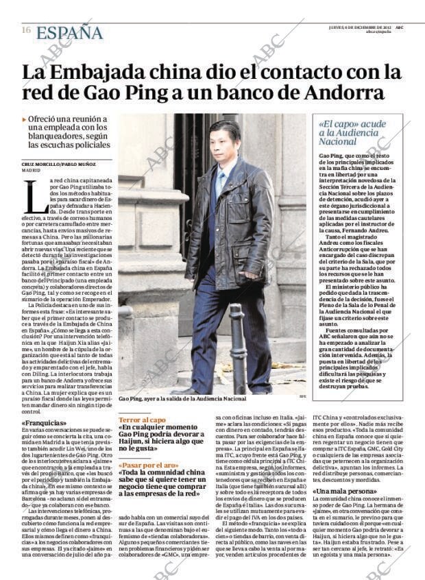 ABC MADRID 06-12-2012 página 16