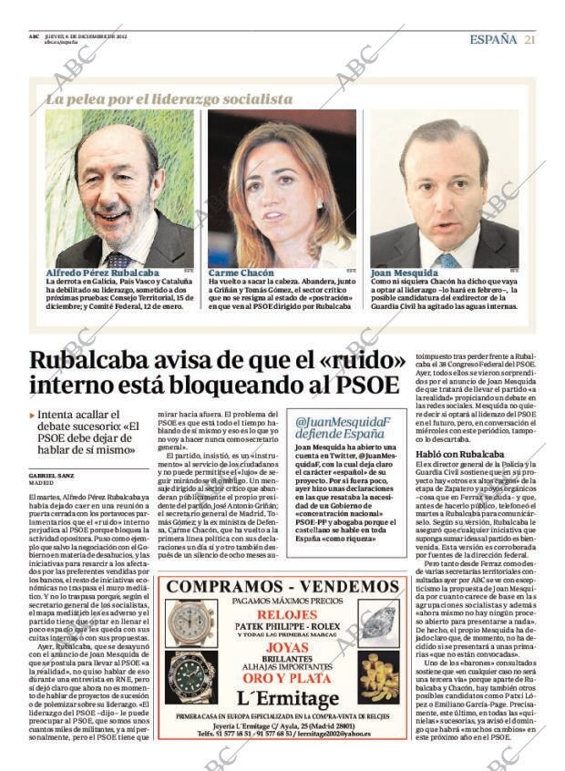ABC MADRID 06-12-2012 página 21