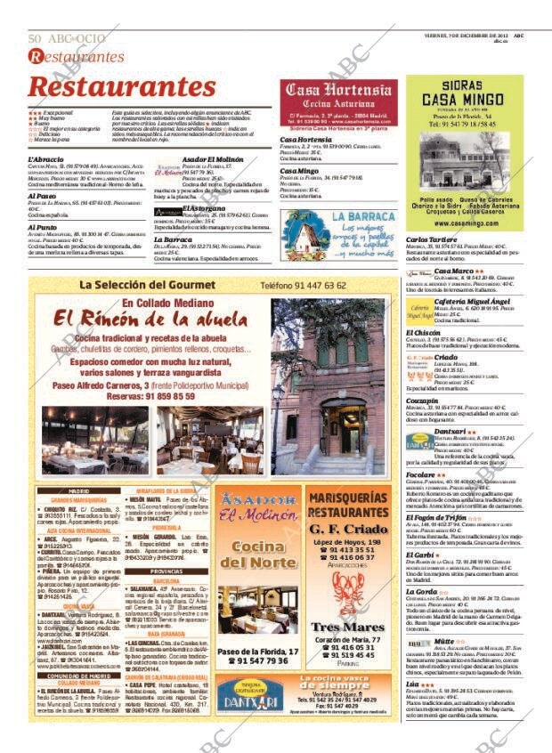 ABC MADRID 07-12-2012 página 50