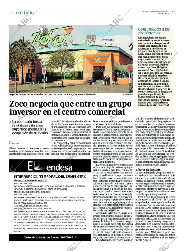ABC CORDOBA 10-12-2012 página 22