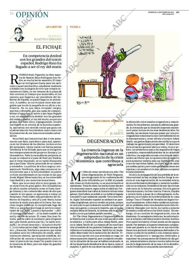 ABC MADRID 06-01-2013 página 16
