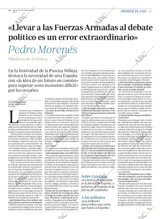 ABC MADRID 06-01-2013 página 21