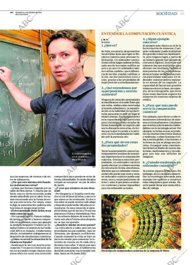 ABC MADRID 06-01-2013 página 45