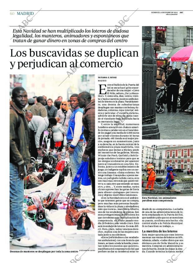 ABC MADRID 06-01-2013 página 60