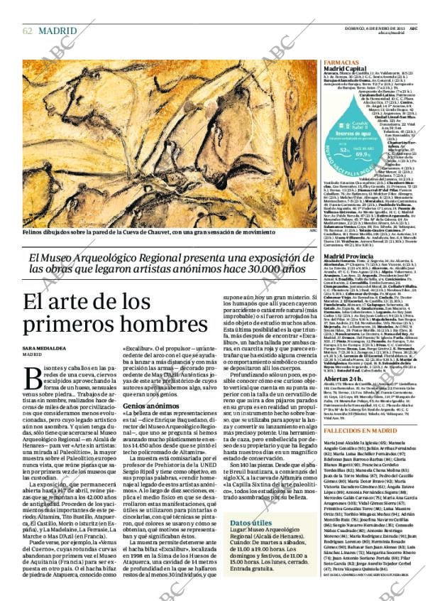 ABC MADRID 06-01-2013 página 62
