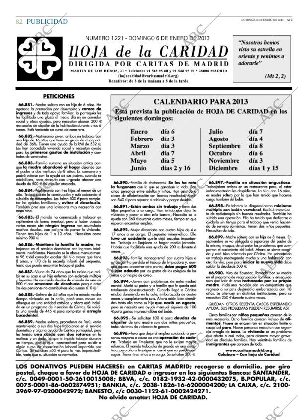 ABC MADRID 06-01-2013 página 82