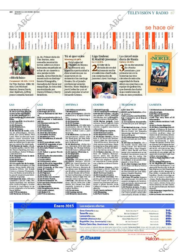ABC MADRID 06-01-2013 página 87