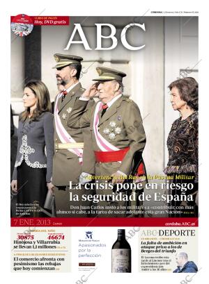 ABC CORDOBA 07-01-2013 página 1