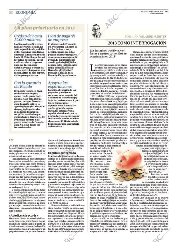ABC MADRID 07-01-2013 página 50
