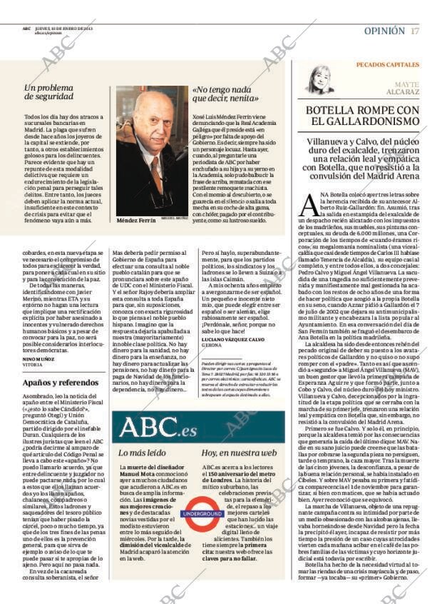 ABC MADRID 10-01-2013 página 17
