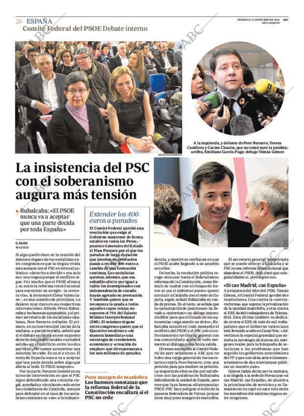 ABC MADRID 13-01-2013 página 26