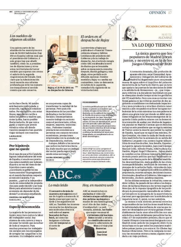 ABC MADRID 17-01-2013 página 17