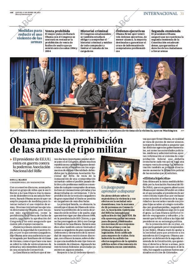 ABC MADRID 17-01-2013 página 31