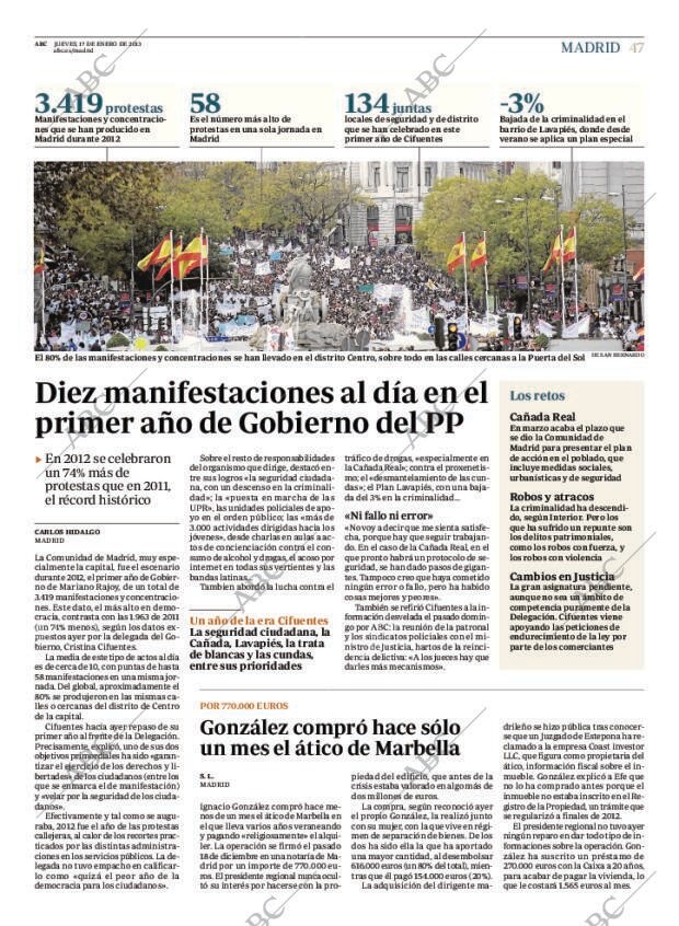 ABC MADRID 17-01-2013 página 47