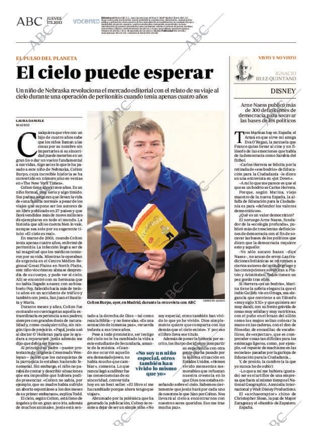 ABC MADRID 17-01-2013 página 70