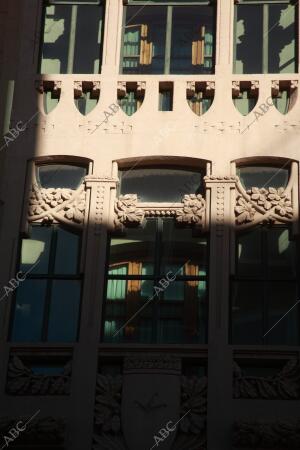 Reportaje Arquitectura Modernista Antiguo Casino Mercantil foto Fabián Simón...