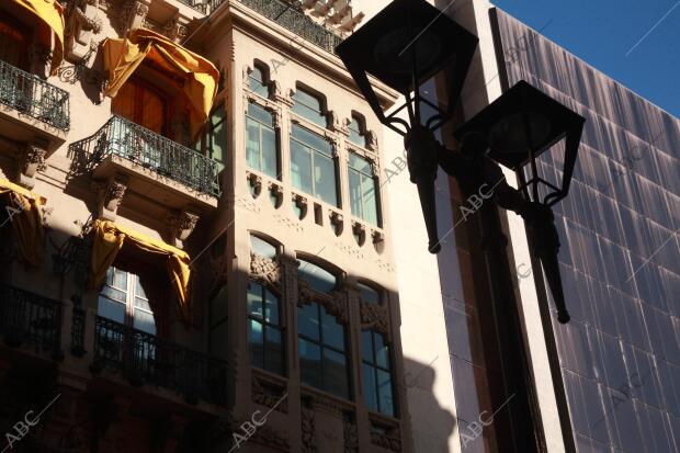 Reportaje Arquitectura Modernista Antiguo Casino Mercantil foto Fabián Simón...