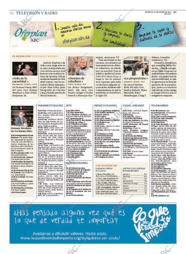 ABC MADRID 20-01-2013 página 86